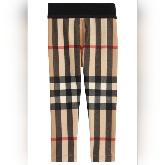 Burberry Other - Burberry Kids Gina Check (Little Kids/Big Kids) (Archive Beige) Girl's Casual Pa